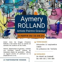 Exposition d' Aymery Rolland