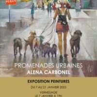 Exposition Alena CARBONEL – PROMENADES URBAINES