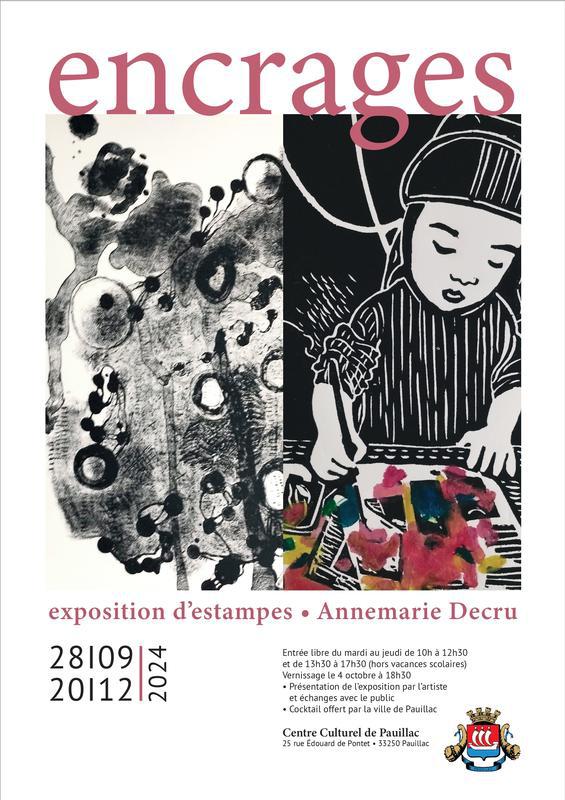 Exposition "Encrages" à Pauillac