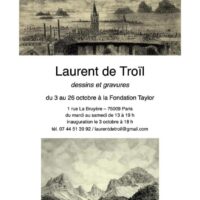 Exposition Laurent de Troïl Fondation Taylor