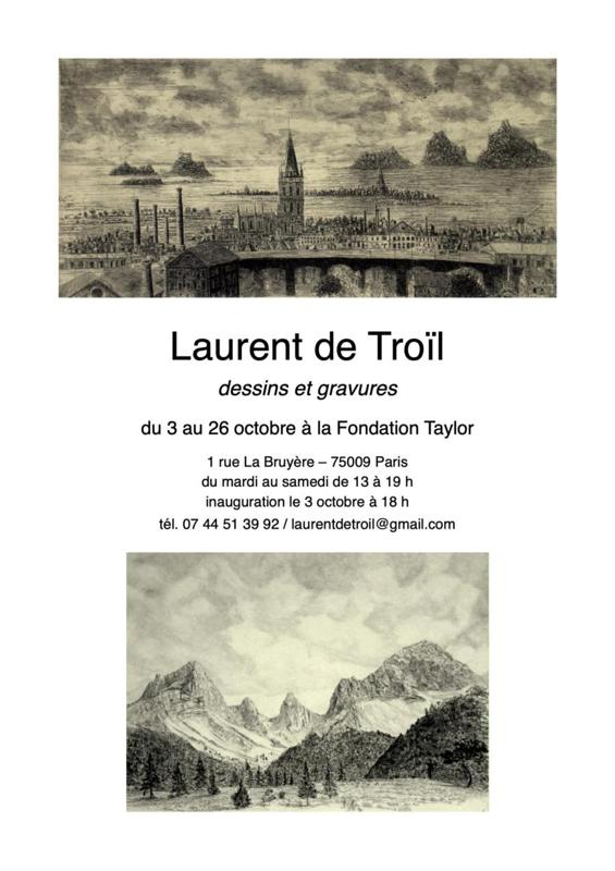 Exposition Laurent de Troïl Fondation Taylor