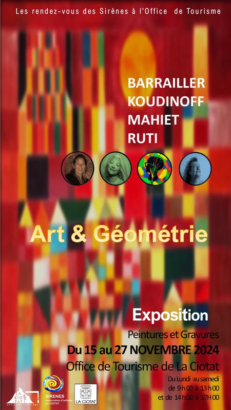 Exposition de peintures & gravures Art & Géométrie