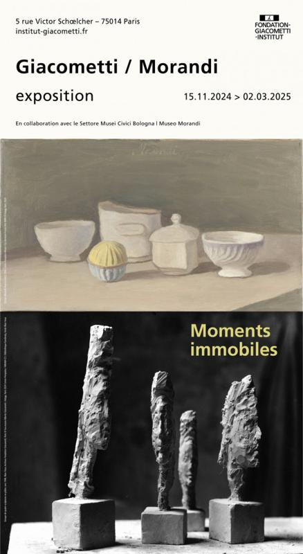 Giacometti/Morandi : Moments immobiles