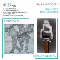 Rémi Segalas et Nicolas Charveron