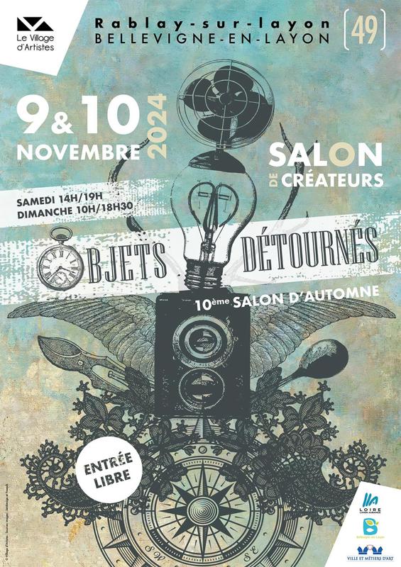 SALON D'AUTOMNE - OBJETS DÉTOUNÉS AU VILLAGE D'ARTISTES