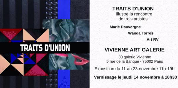 Traits d'Union : Marie d'Auvergne, Wanda Torres, Art RV