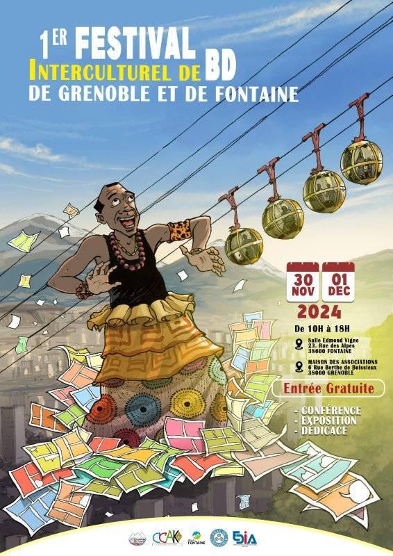 1ère édition du festival interculturel de Bande dessinée de Grenoble et Fontaine