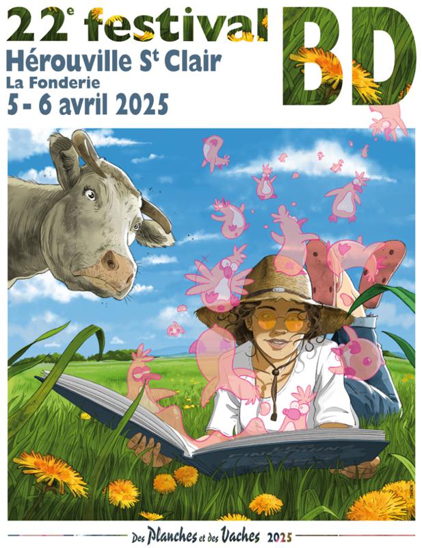 22ème édition du festival BD Des planches et des vaches