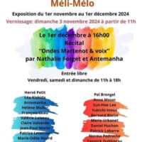 Exposition Méli-Mélo à la Tannerie Houdan