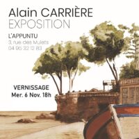 Exposition des oeuvres d'Alain Carrière - L'Appuntu - Bastia