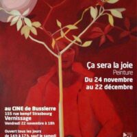 Ça sera la joie! Une exposition des peintures d'Eve Guerrier