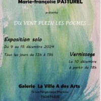 Du vent plein les poches : Marie-Françoise Pasturel