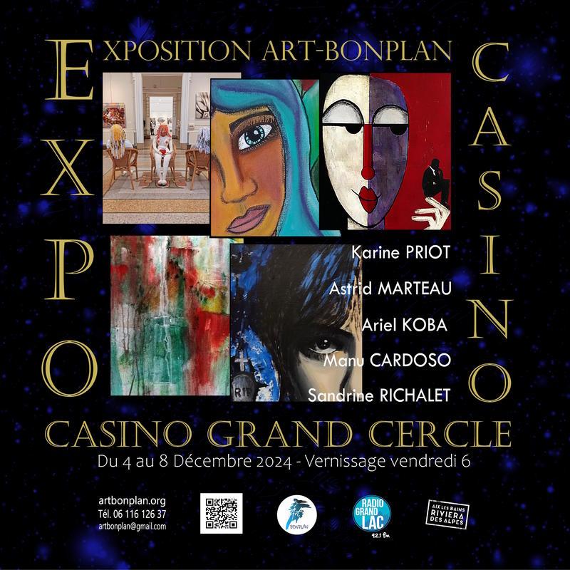 Exposition Art-Bonplan au Casino Grand Cercle d'Aix-les-Bains