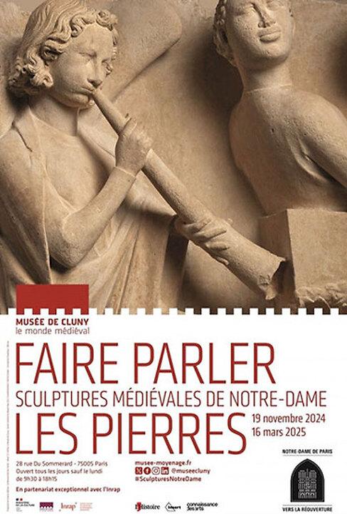 Faire parler les pierres : Sculptures médiévales de Notre-Dame