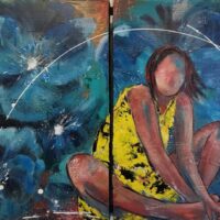 La galerie d'art Delobel présente une exposition de Caroline Sudre et Béa Madelénat