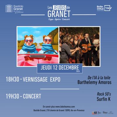 Les Jeudis de Granet : expo-concert