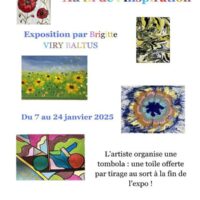 EXPOSITION DE PEINTURES - AU FIL DE L'INSPIRATION