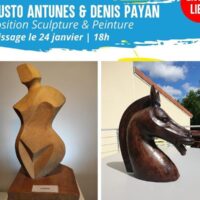 EXPOSITON SCULPTURE AUGUSTO ET DENIS PAYAN