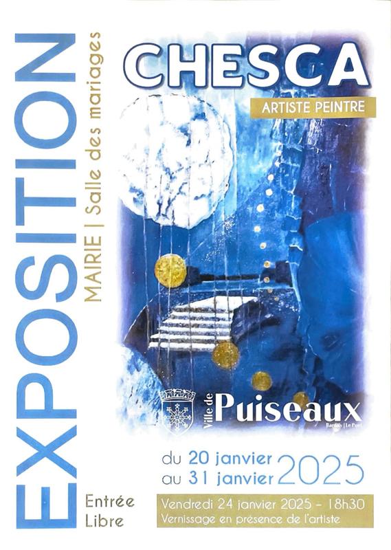 Exposition Chesca - artiste peintre