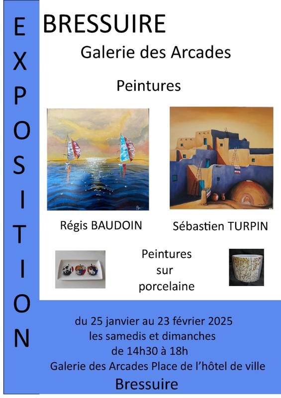 Exposition - Sébastien Turpin et Régis Baudouin