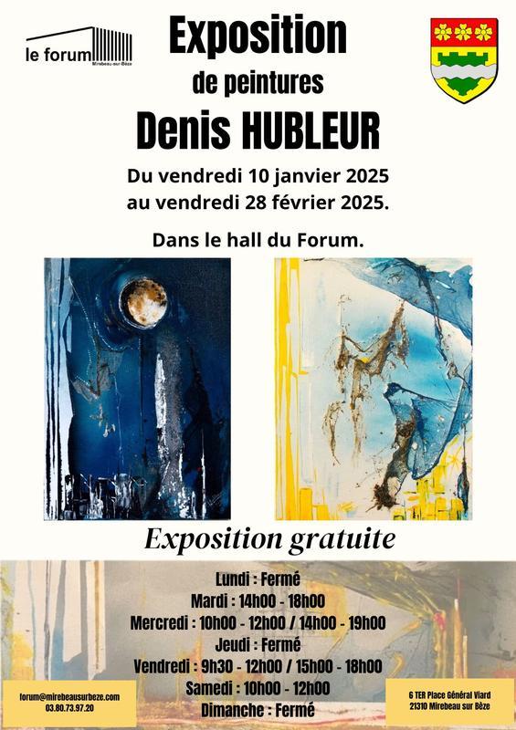 Exposition de peintures