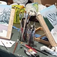 Exposition collective des adhérents de l'atelier d'initiation à la peinture - L’Appuntu - Bastia