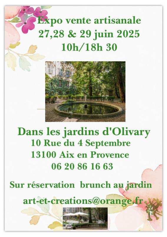 Exposition vente artisans et créateurs