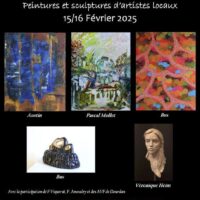 Peintures et sculptures d'artistes locaux