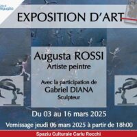 Exposition de l'artiste peintre Augusta Rossi - Spaziu Carlu Rocchi - Biguglia