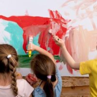 Exposition peintures d'enfants