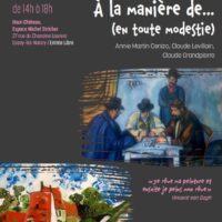 A la manière de - en toute Modestie