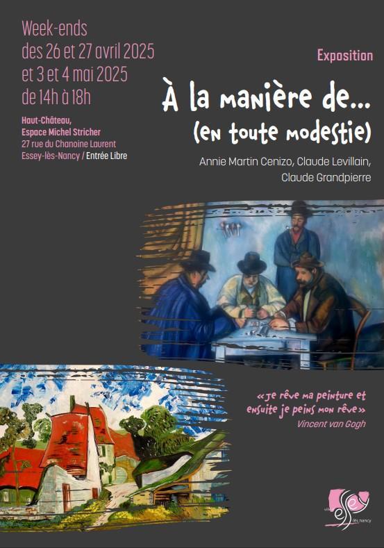 A la manière de - en toute Modestie