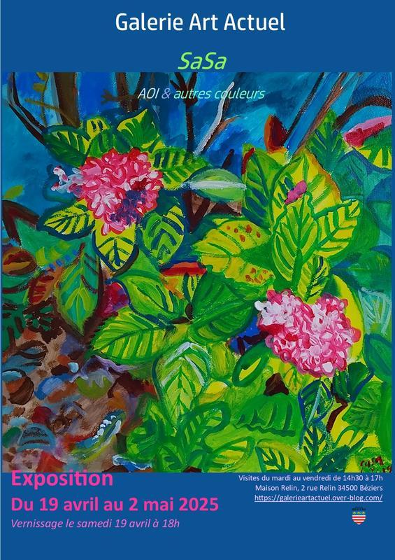 Exposition "Aoi et Autres Couleurs" - Sasa