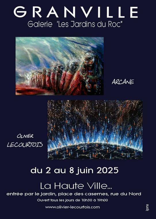 Exposition Arcane- Olivier Lecourtois "Humanités"