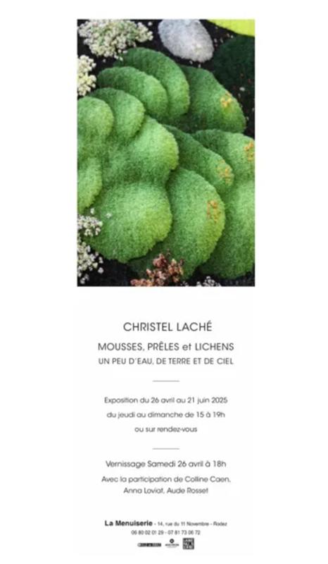 Exposition Christel Laché à la Menuiserie