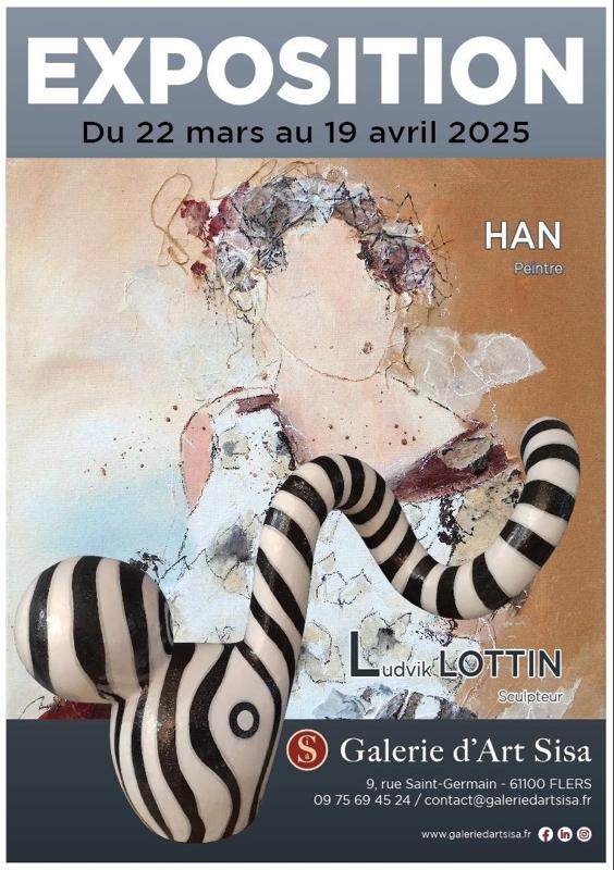 Exposition - HAN (peintures) & LudviK LOTTIN (sculptures)