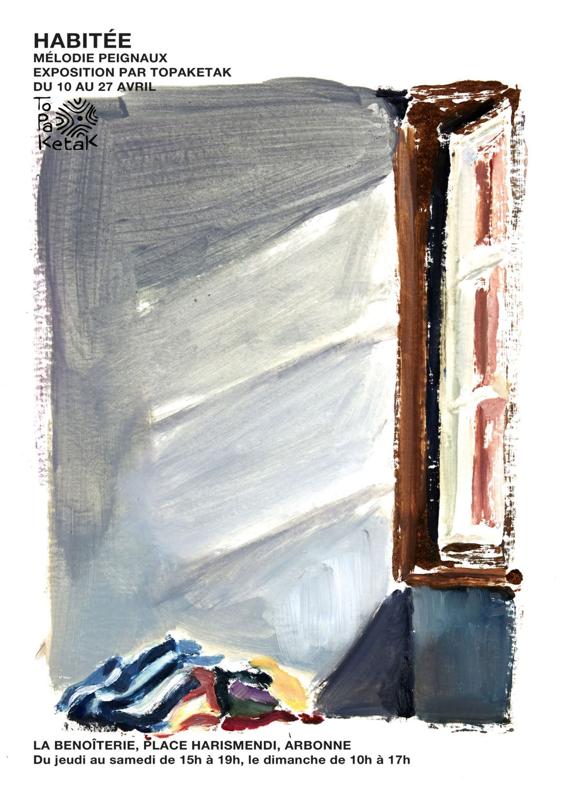 Exposition "Habitée" Mélodie Peignaux