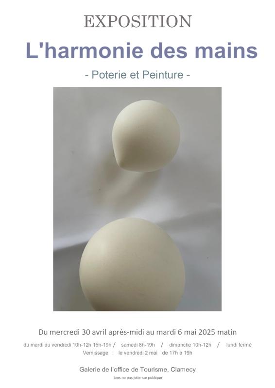 Exposition "L'harmonie des mains"