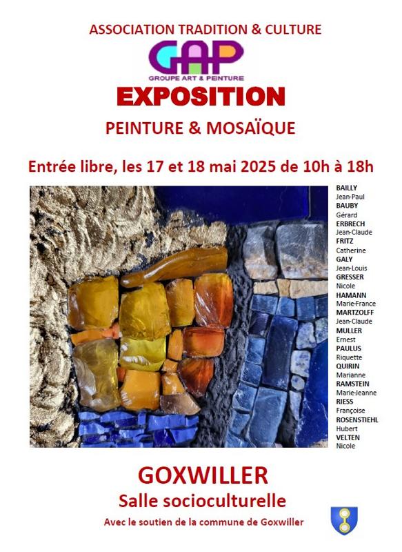 Exposition Peintures et mosaïques