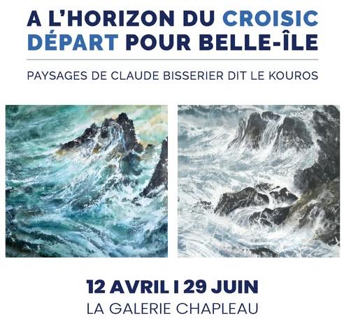 Exposition - « a l’horizon du Croisic, paysages de Claude Bisserier dit le Kouros »