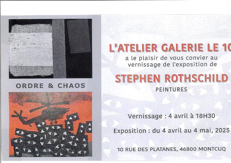 Exposition de Stephen Rothschild