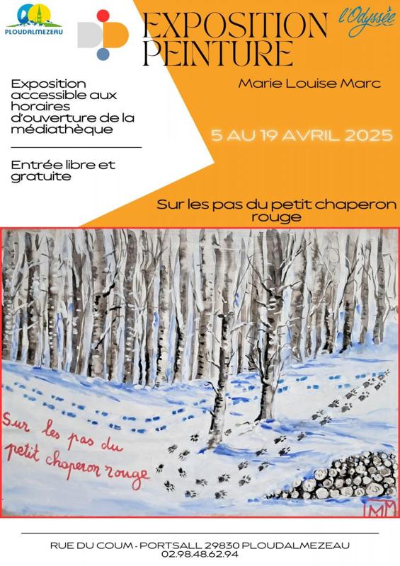 Exposition de peinture "Sur les pas du Petit Chaperon Rouge"