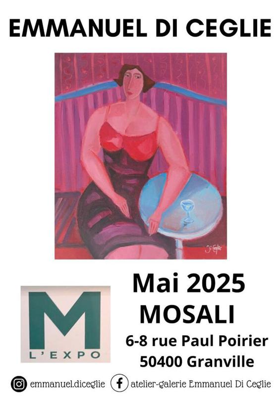 Exposition peintures Emmanuel DI CEGLIE