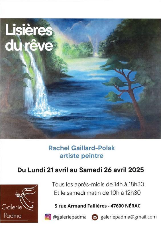 Galerie Padma : Exposition Lisières du rêve.