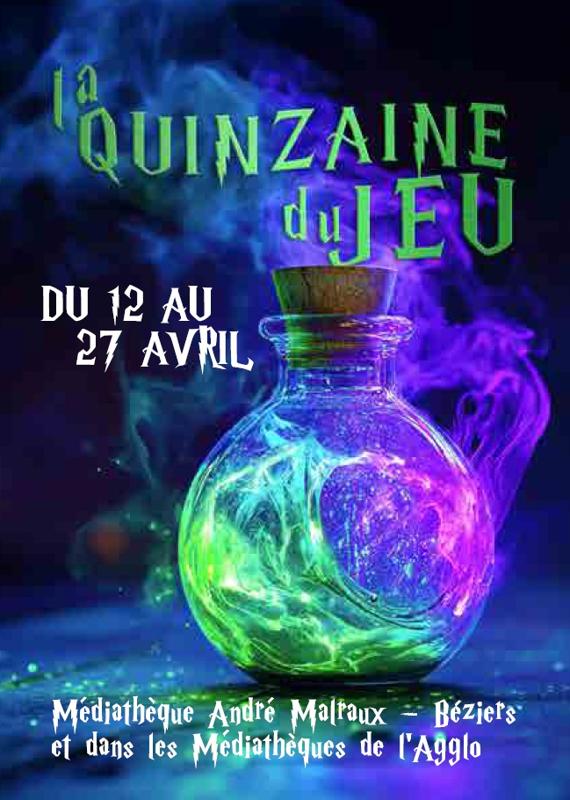 LA QUINZAINE DU JEU - PEINTURE MAGIQUE