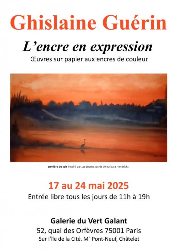 L'encre en expression : Ghislaine Guérin