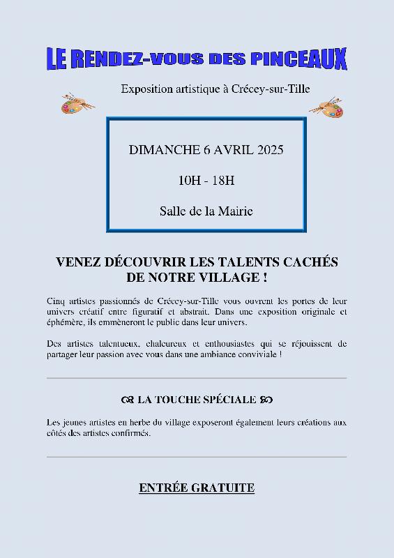 Le rendez-vous des pinceaux