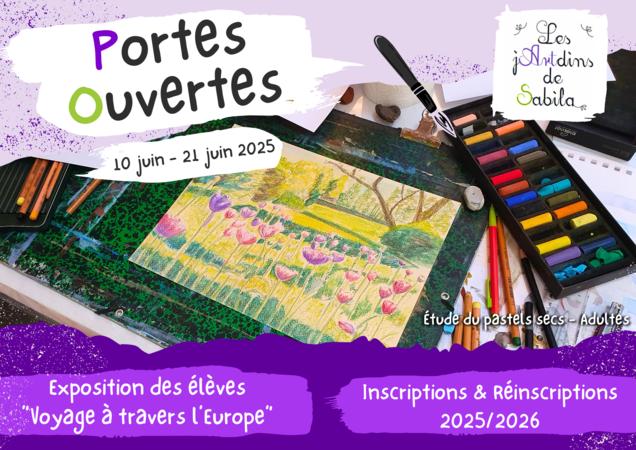 PORTES OUVERTES - EXPOSITION DES ELEVES 2024/2025