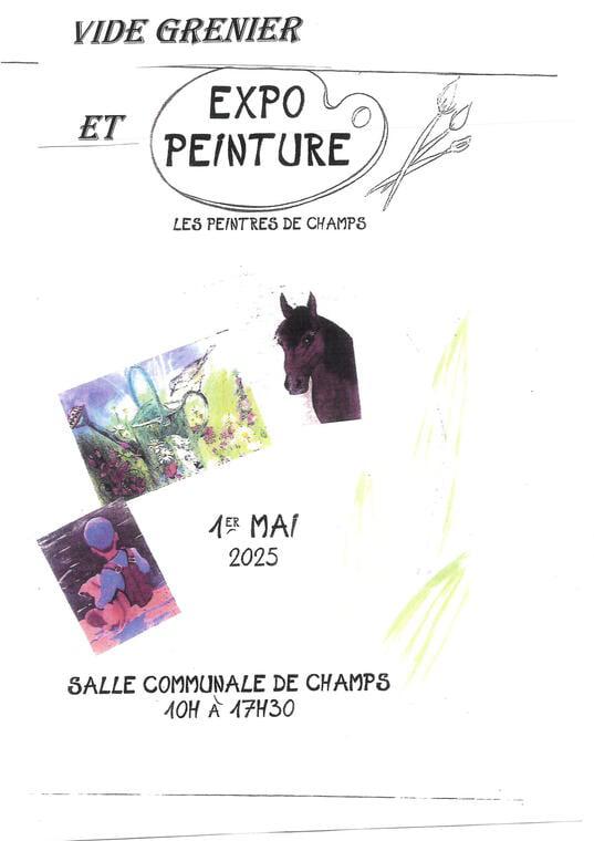 Vide Greniers et exposition de peinture