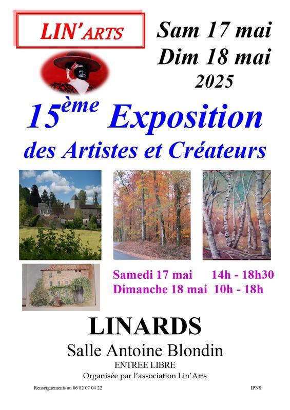 15ème Exposition Artistes et Créateaurs